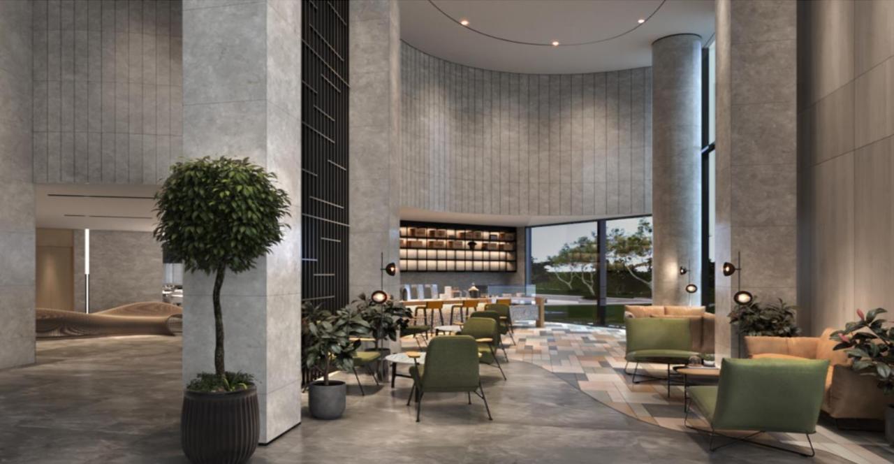 Radisson Blu Mumbai International Airport Hotel Exterior foto The lobby of the hotel