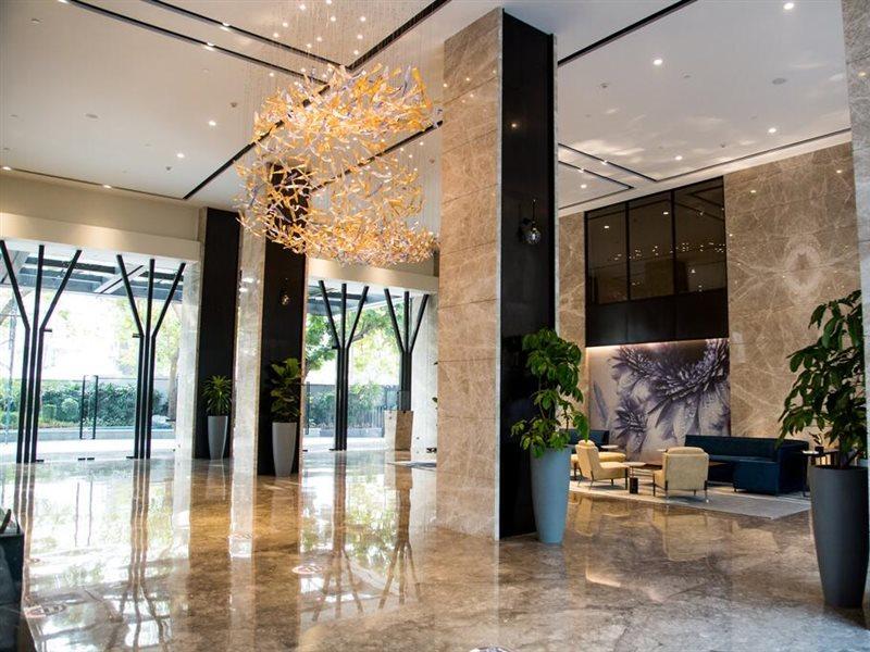 Radisson Blu Mumbai International Airport Hotel Exterior foto Lobby